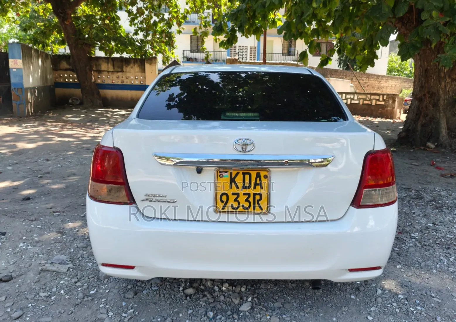 Toyota Axio 2014 White