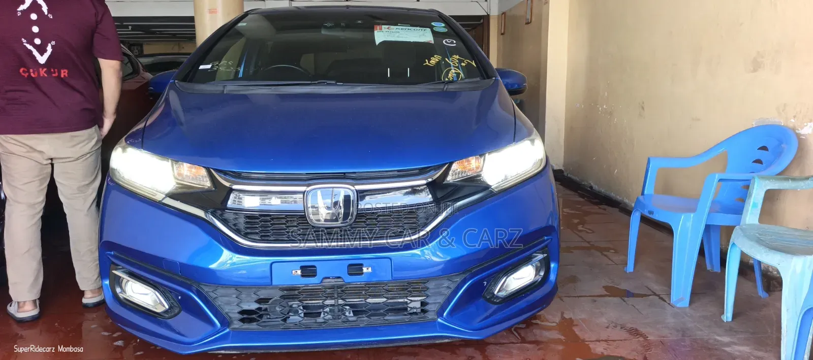 Honda Fit 2019 Blue
