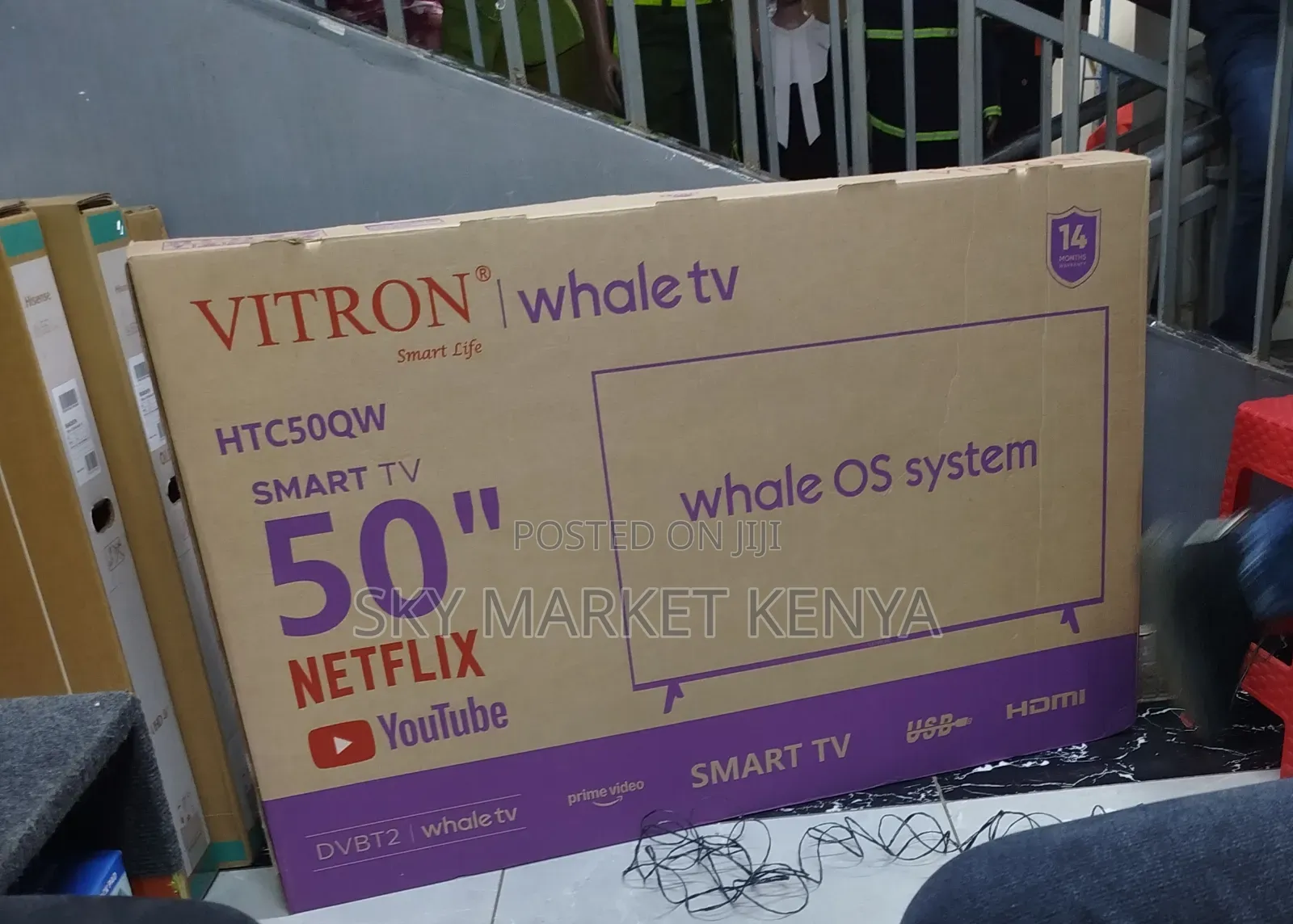 Vitron 50 Inch Qled Whale TV