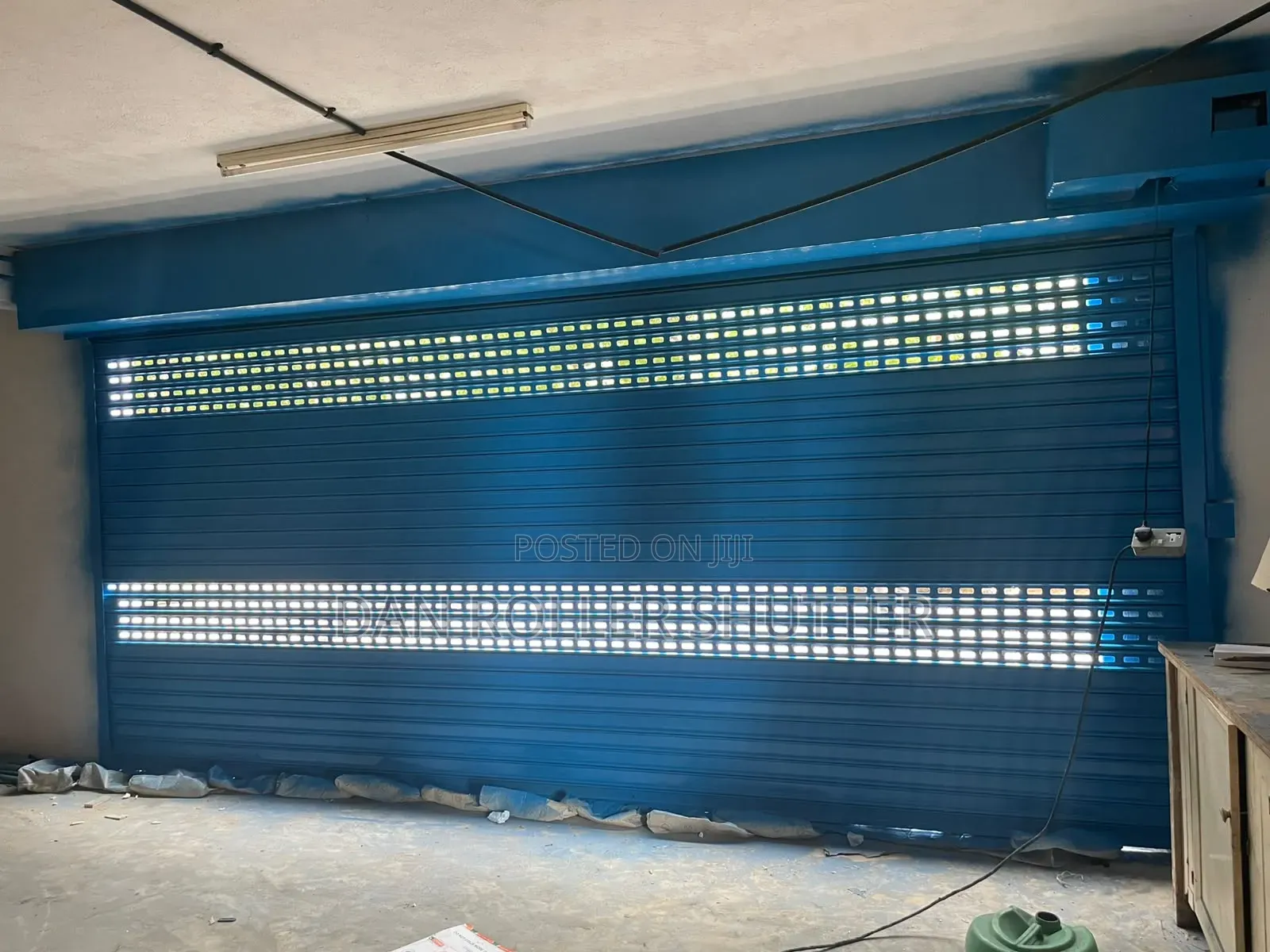 Electric Garage Security Roller Door