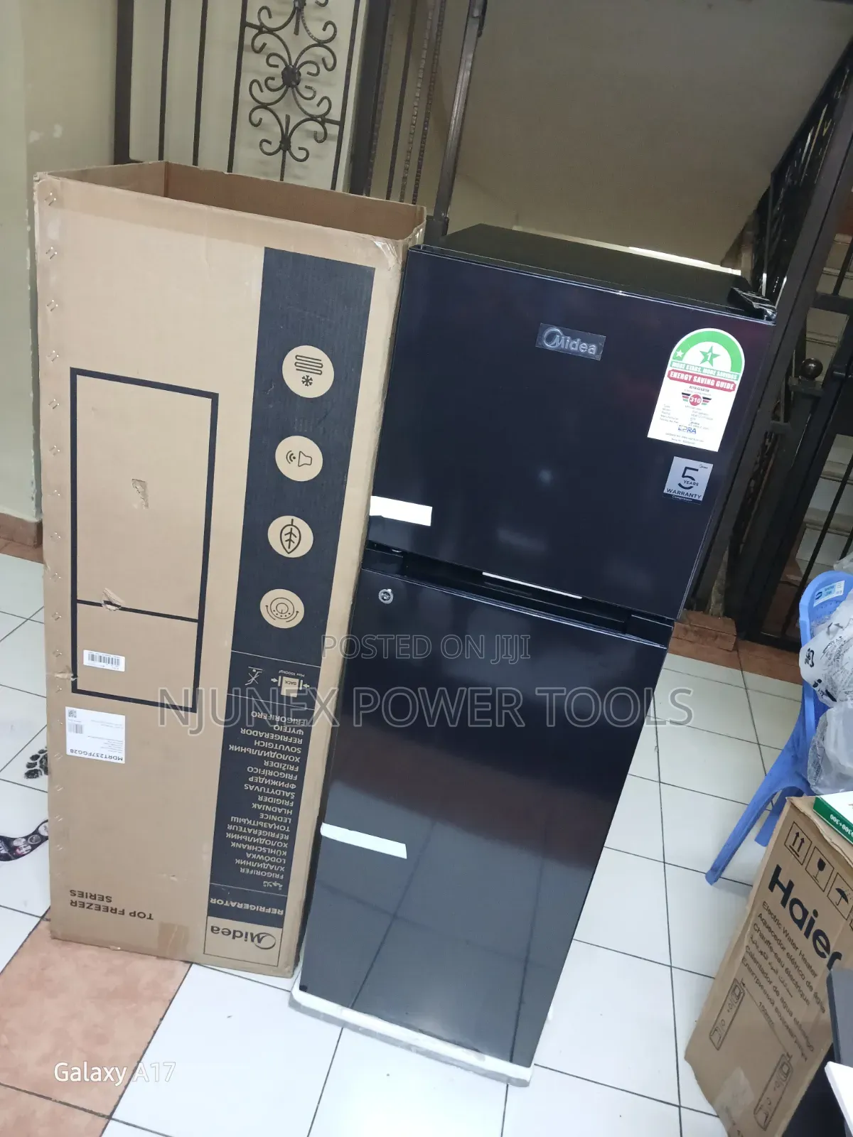Midea 173L Double Door Refrigerator