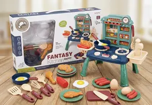 Toddler Fantasy Kitchen Playset With Accessories