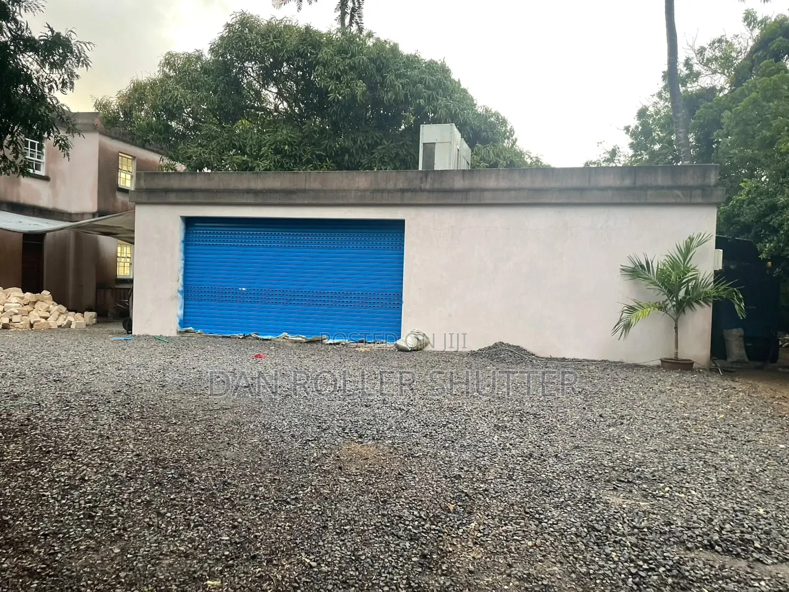 Electric Steel Shop Roller Door