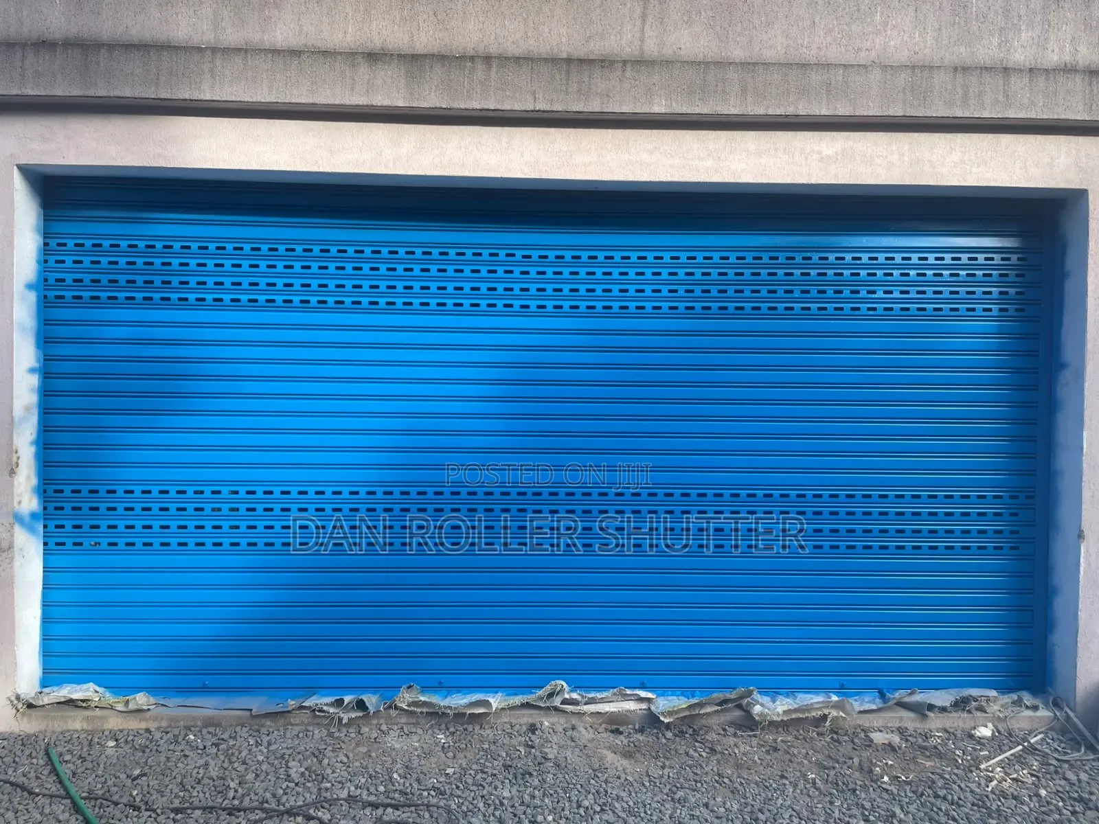 Electric Steel Shop Roller Door