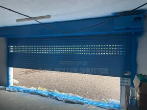 Electric Steel Shop Roller Door