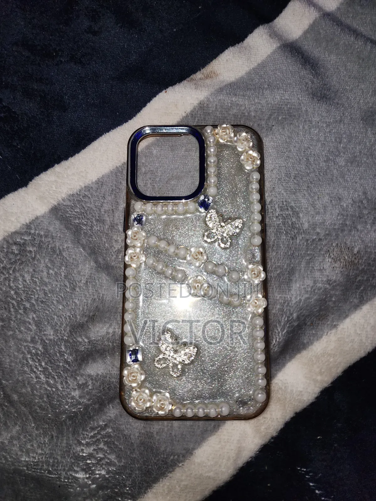 iPhone 16 Pro Max Soft Phone Cover Decorated