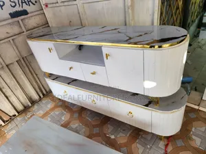 Oval TV Stand