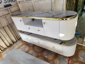 Oval TV Stand