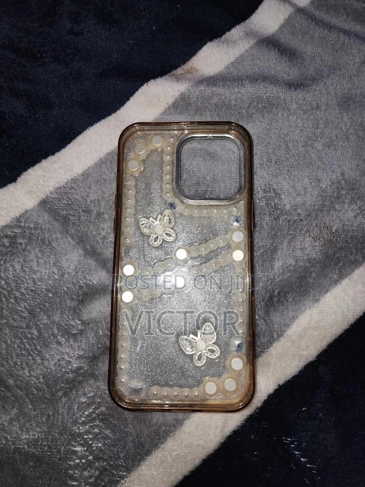iPhone 16 Pro Max Soft Phone Cover Decorated