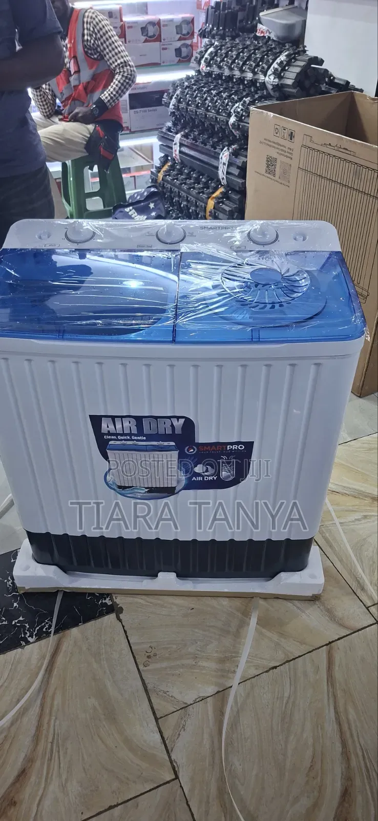 Smartpro SEMI Automatic Washing Machine Twin Tub 8kg