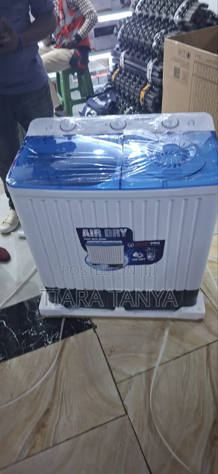 Smartpro SEMI Automatic Washing Machine Twin Tub 8kg