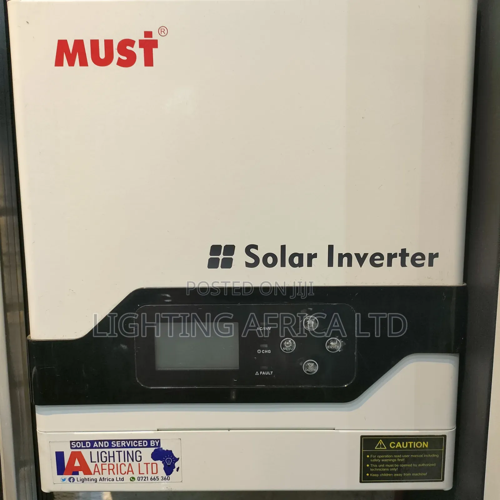 Must 3.2kva - (2)200Ah Tubular Wet Battery - (4)550w Solar Full Kit