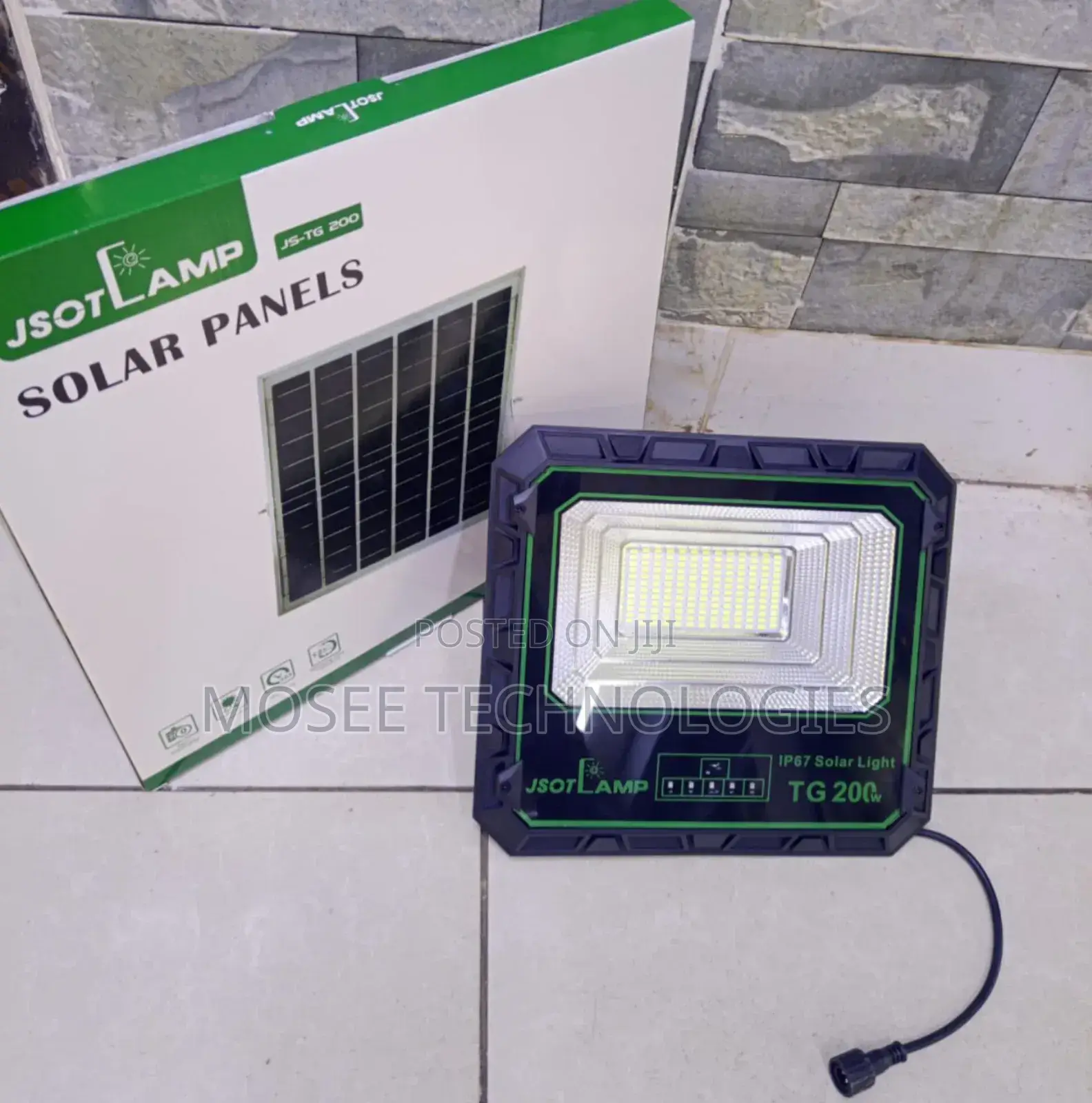 Jsot Lamp Tg 200w Solar Flood Light | Ip67