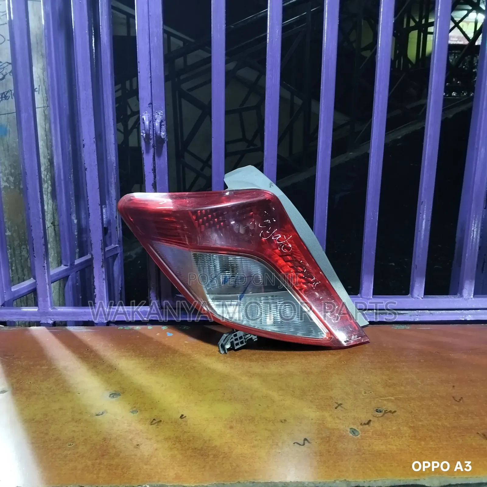 Toyota Vitz Jewela Model 2012/2013 Rear Lamp, Clean Ex Japan