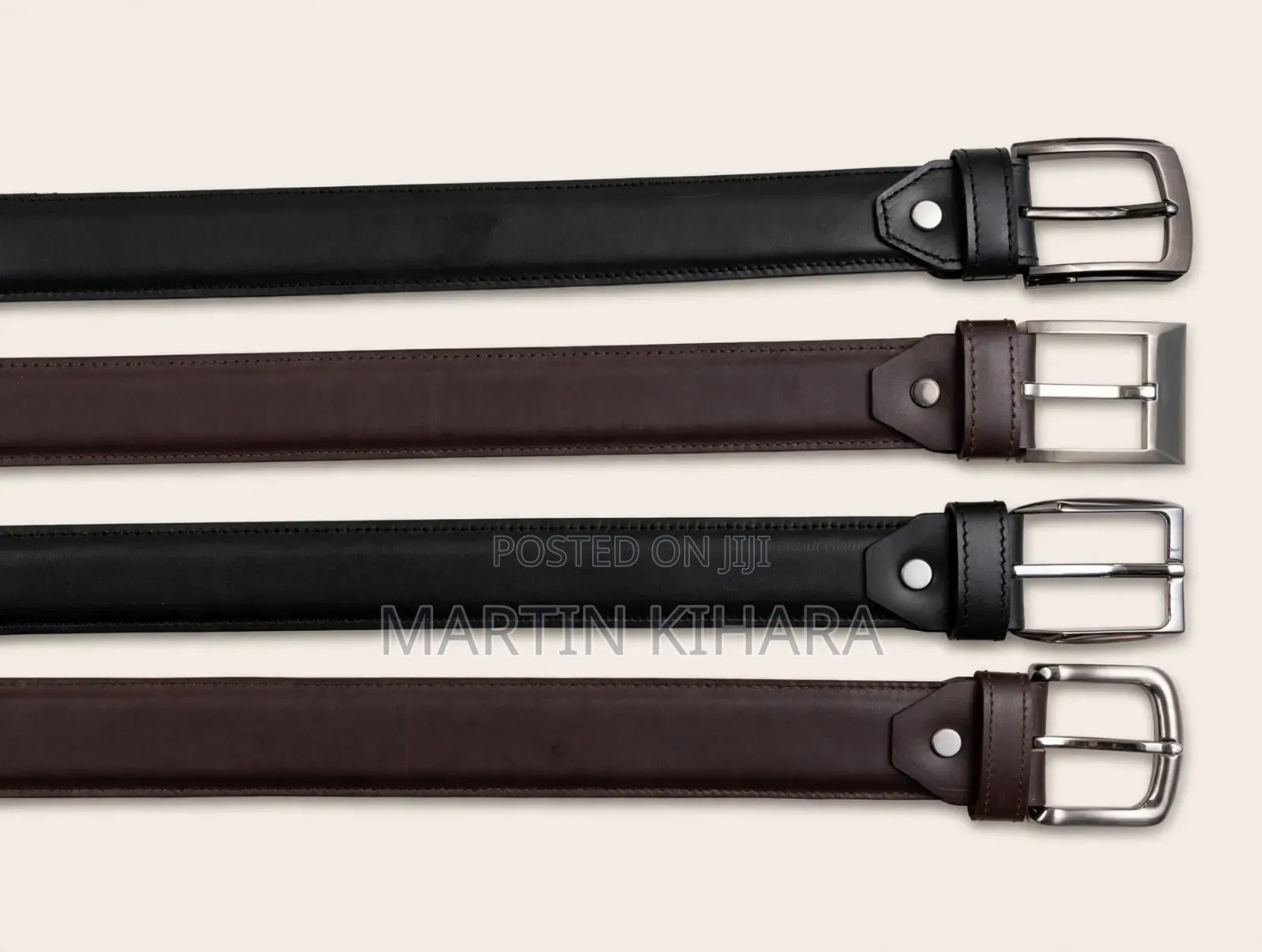 Unisex Leather Belts