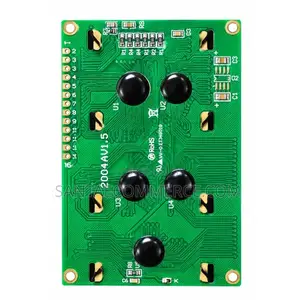 20×4 Character LCD Display Module 2004A 16-Pin HD44780-Compatible