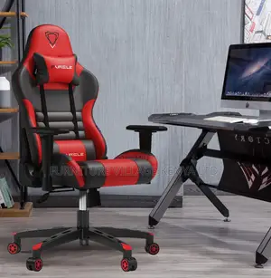 Gaming Chair; Adjustable Modern Unique Reclining Leather Gaming Seat