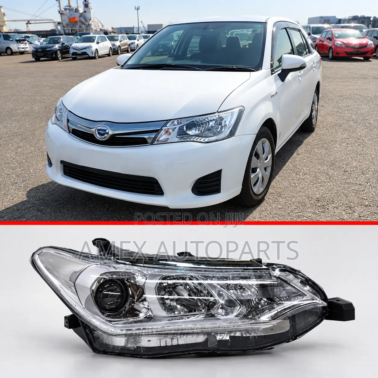 Head Lamp Xenon Toyota Axio Fielder Nze165 2015 Onwards