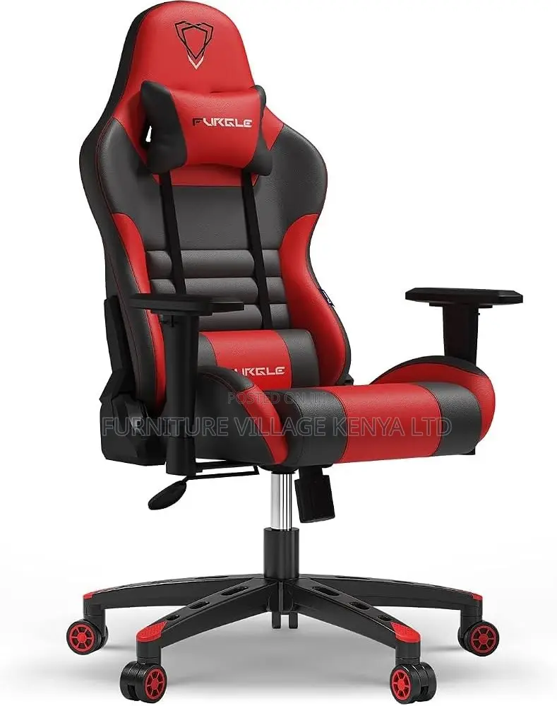 Gaming Chair; Adjustable Modern Unique Reclining Leather Gaming Seat