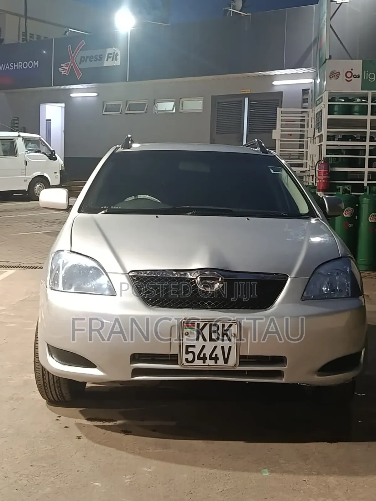 Toyota Allex 2003 Silver