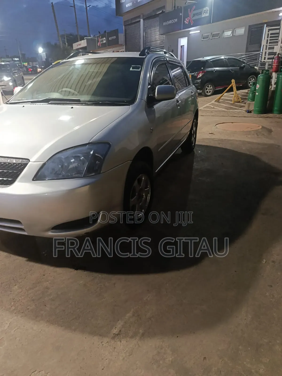 Toyota Allex 2003 Silver