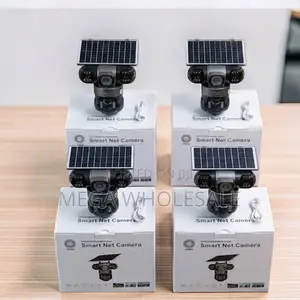 V380 Pro App Auto Tracking 20MP 4G PTZ Triple Lens Solar Cameras