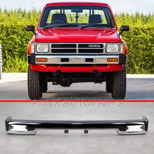 Front Bumper Toyota Hilux Yn55 87 Chrome