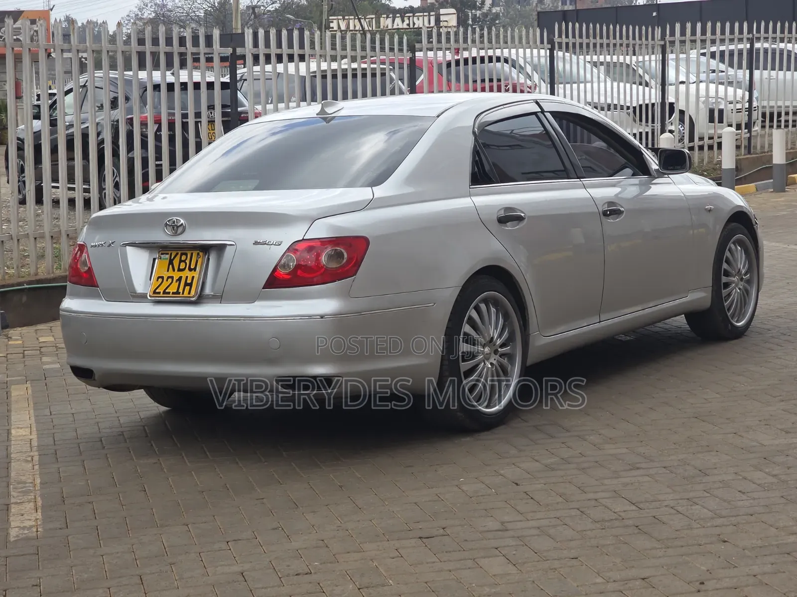 Toyota Mark X 2007 Silver