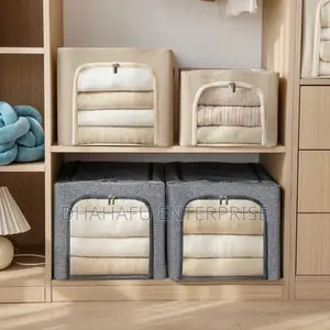 Foldable Zipped Closet Organizer – Wardrobe Under-Bed Storage Box
