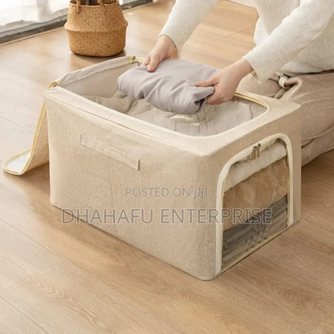 Foldable Zipped Closet Organizer – Wardrobe Under-Bed Storage Box