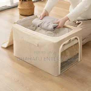 Foldable Zipped Closet Organizer – Wardrobe Under-Bed Storage Box