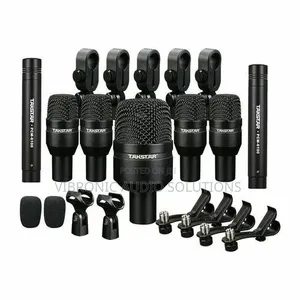 Drum Set Wired Microphone Mic Kit