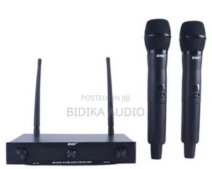 BNK BK‐902 — UHF Dual Wireless Microphone System (2 Handheld Mics)