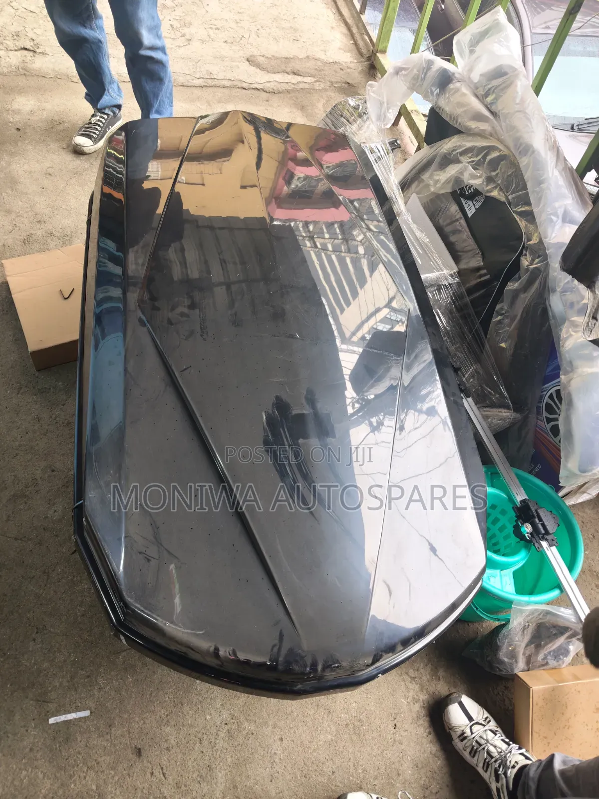 Car Roof Cargo Box / Roof Top Luggage Carrier – Black