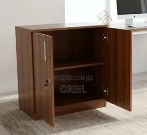 Office Cabinet : Two-Door Office Storage Cabinet Credenza
