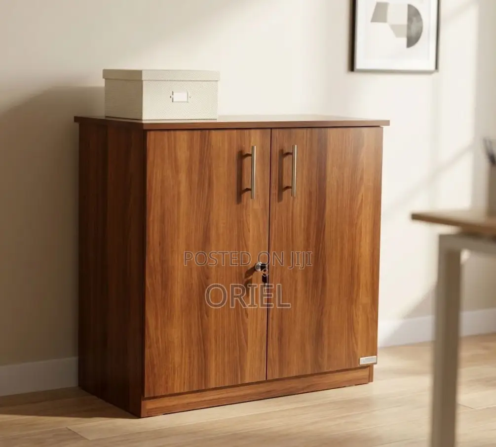 Office Cabinet : Two-Door Office Storage Cabinet Credenza
