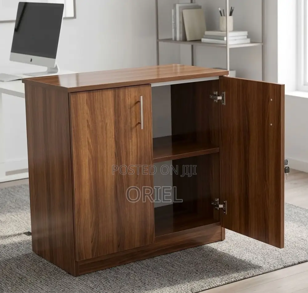 Office Cabinet : Two-Door Office Storage Cabinet Credenza