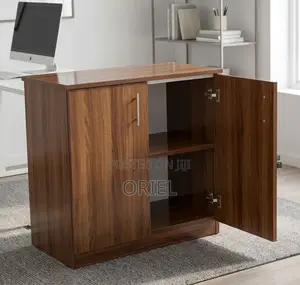 Office Cabinet : Two-Door Office Storage Cabinet Credenza