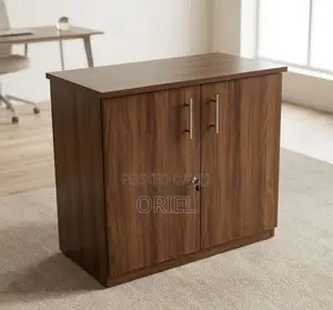 Office Cabinet : Two-Door Office Storage Cabinet Credenza