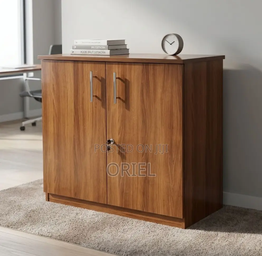 Office Cabinet : Two-Door Office Storage Cabinet Credenza