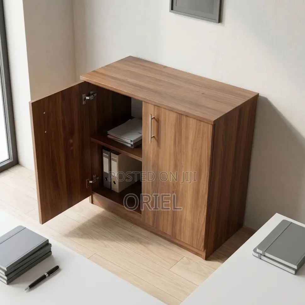 Office Cabinet : Two-Door Office Storage Cabinet Credenza