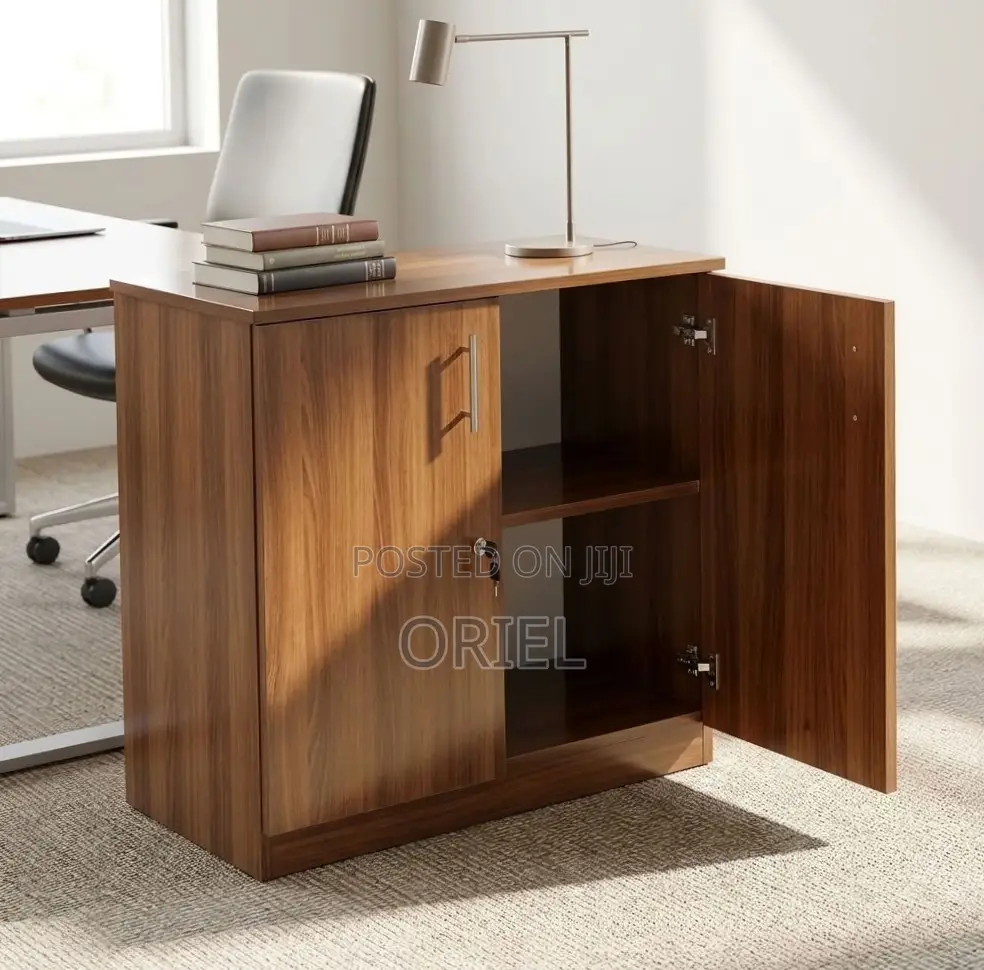 Office Cabinet : Two-Door Office Storage Cabinet Credenza