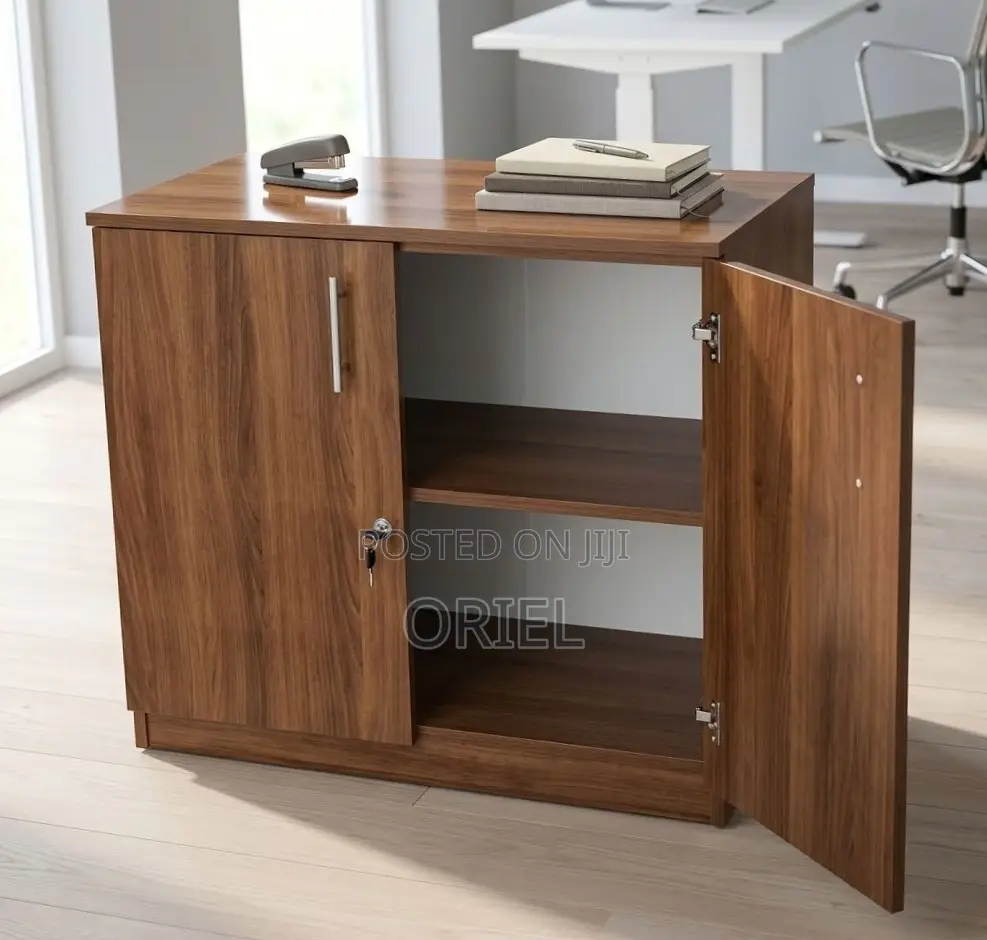 Office Cabinet : Two-Door Office Storage Cabinet Credenza