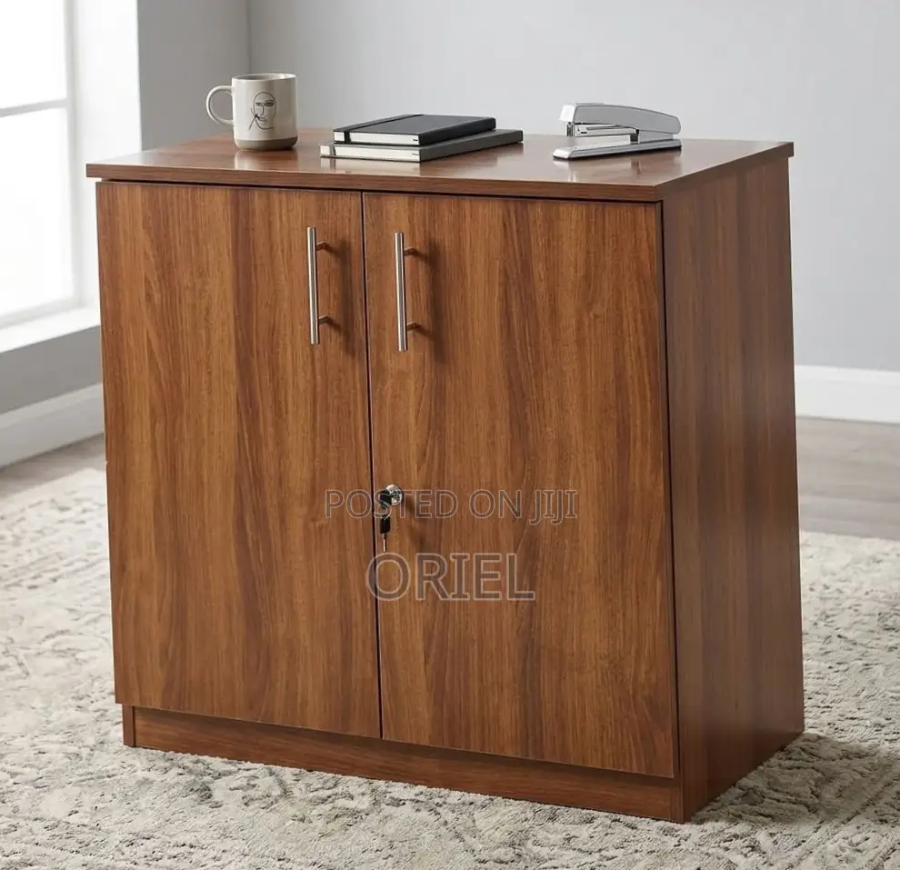 Office Cabinet : Two-Door Office Storage Cabinet Credenza