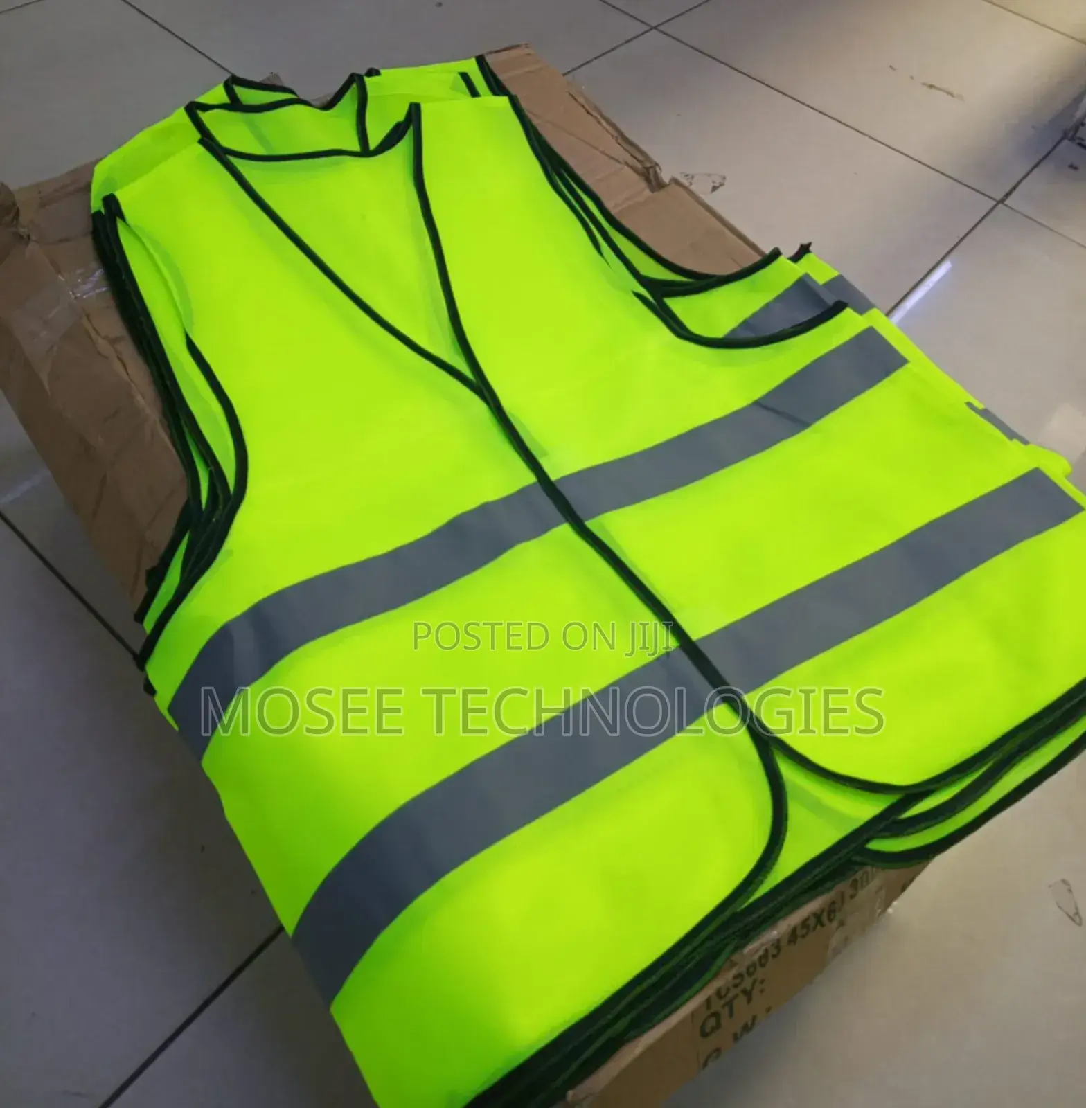 High-Visibility Neon Safety Vest Pack