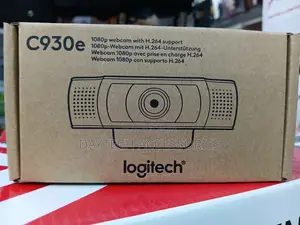 Logitech C930e 1080p HD Webcam With H.264 + External Privacy Shutter.