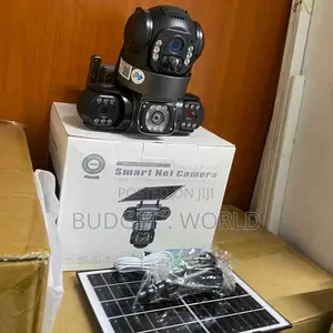 Solar V380 Pro 12MP 4G Triple Lens Remote Pan Tilt Monitoring