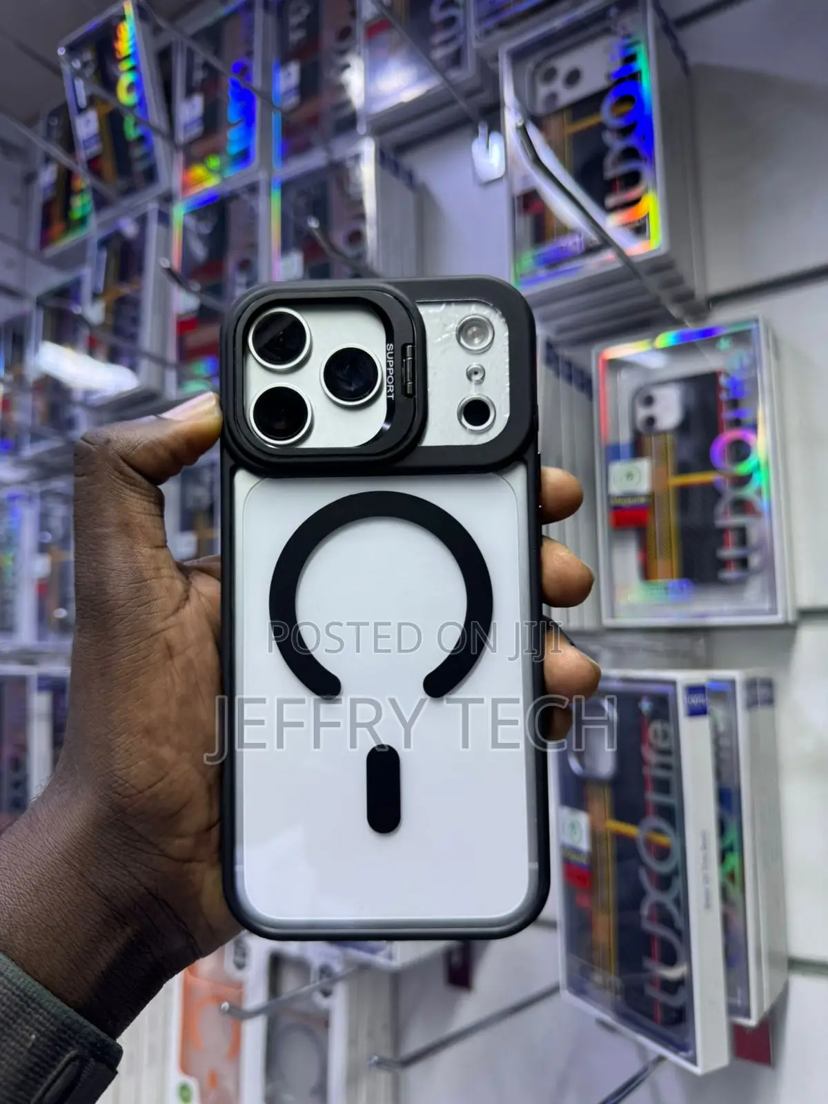 Matte Case Frosted Back and a Raised Camera Guard for iPhone 17 Pro