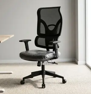 High Back Ergonomic Office Chair : Executive Swivel Seat