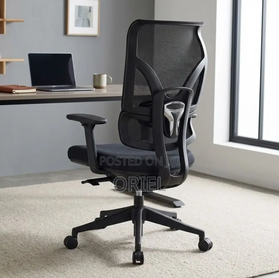 High Back Ergonomic Office Chair : Executive Swivel Seat